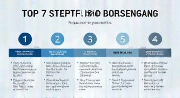 Das sind die Top 7 Schritte beim Börsengang