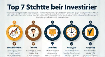 Das sind die Top 7 Schritte beim Investieren