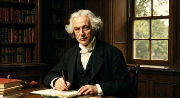 Ich bin Johann Wolfgang von Goethe, Dichter und Denker, 1749-1832. (3/10)