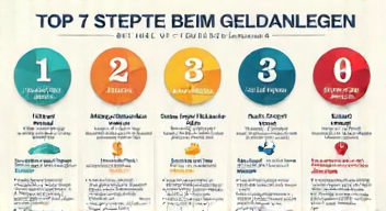 Das sind die Top 7 Schritte beim Geldanlage