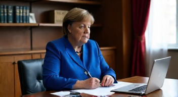 Politische Betrachtung von Angela Merkel, ehemalige Bundeskanzlerin (9/10)